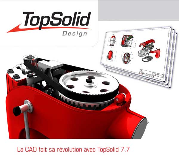 4dcorps Topsolid Software 3D โปรแกรมออกแบบ กัดงานและจัดการข้อมูล